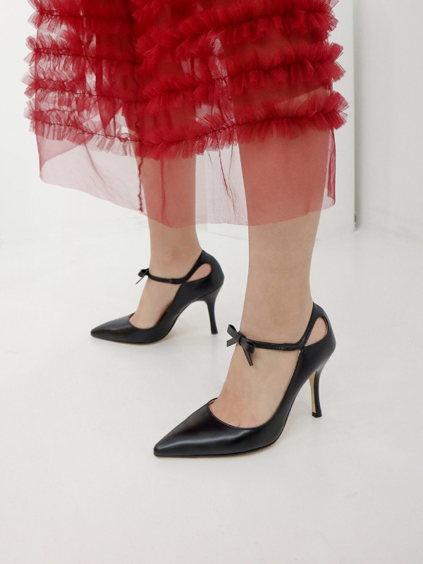 Charlotte Ribbon pumps heels